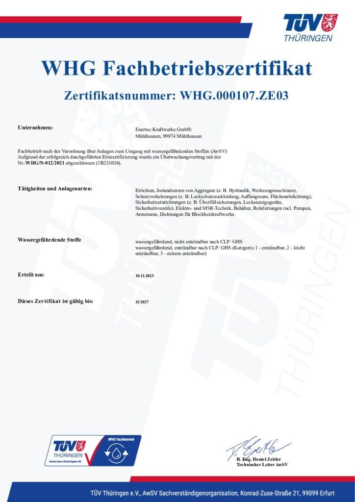 thumbnail of WHG specialist company certificate (TÜV)